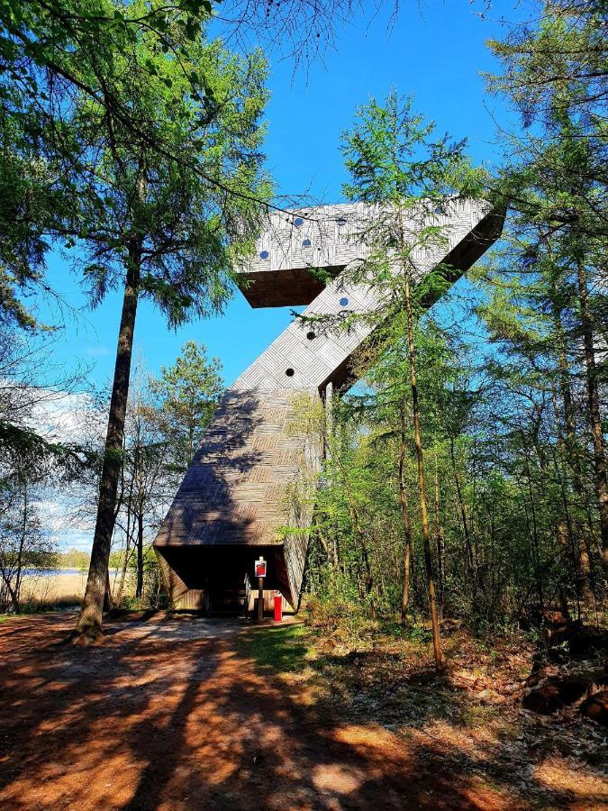 4P Chalet Tolve Met 4 Fietsen Vlakbij Natuurgebieden Drents Friese Wold, Fochteloerveen En Gevangenisdorp Veenhuizen Остервольде Экстерьер фото